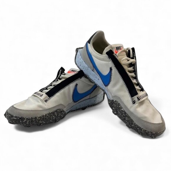 Nike Shoes - Nike Waffle Racer Crater Photon Dust Blue (Women's)